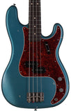Nash PB63 Bass Guitar, Ocean Turquoise Metallic, Light Aging - Humbucker Music