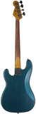 Nash PB63 Bass Guitar, Ocean Turquoise Metallic, Light Aging - Humbucker Music