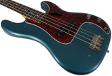 Nash PB63 Bass Guitar, Ocean Turquoise Metallic, Light Aging - Humbucker Music