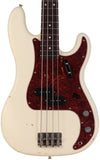 Nash PB63 Bass Guitar, Olympic White, Light Aging - Humbucker Music
