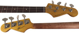 Nash PB63 Bass Guitar, Olympic White, Light Aging - Humbucker Music