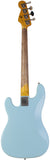 Nash PB63 Bass Guitar, Sonic Blue, Light Aging
