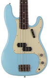 Nash PB63 Bass Guitar, Sonic Blue, Light Aging - Humbucker Music