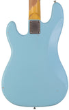 Nash PB63 Bass Guitar, Sonic Blue, Light Aging - Humbucker Music