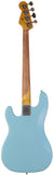 Nash PB63 Bass Guitar, Sonic Blue, Light Aging - Humbucker Music