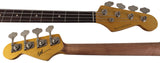 Nash PB63 Bass Guitar, Sonic Blue, Light Aging - Humbucker Music