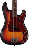 Nash PB63 Bass Guitar, 3-Tone Sunburst, Tortoise Shell, Light Aging