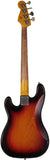 Nash PB63 Bass Guitar, 3-Tone Sunburst, Tortoise Shell, Light Aging