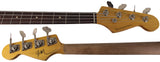 Nash PB63 Bass Guitar, 3-Tone Sunburst, Tortoise Shell, Light Aging