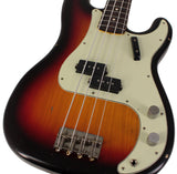 Nash PB63 Bass Guitar, 3-Tone Sunburst, Light Aging - Humbucker Music