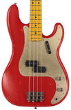 Nash PB57 Bass Guitar, Dakota Red, Light Aging, Alder