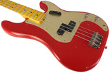 Nash PB57 Bass Guitar, Dakota Red, Light Aging, Alder