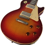 Nash Refinished Gibson Les Paul Guitar, Cherry Sunburst - Humbucker Music