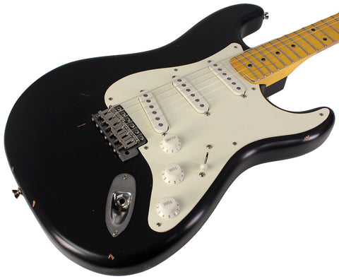 Nash S57 Guitar, Black, Light Aging - Humbucker Music