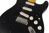 Nash S57 Guitar, Black, Gilmour Vibe, Light Aging