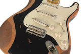 Nash S57 Guitar, Black, Extra Heavy Relic
