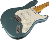 Nash S57 Guitar, Faded Ocean Turquoise Metallic, Light Aging
