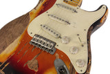 Nash S57 Guitar, 3-Tone Burst, Extra Heavy Relic