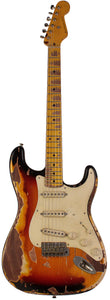 Nash S57 Guitar, 3-Tone Burst, Extra Heavy Relic