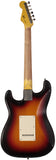 Nash S63 Guitar, 3-Tone Sunburst, Gold PG, Light Aging