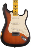 Nash S57 Guitar, 2-Tone Burst, Light Aging - Humbucker Music