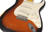 Nash S57 Guitar, 2-Tone Burst, Light Aging - Humbucker Music