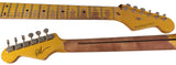 Nash S57 Guitar, 2-Tone Burst, Heavy Aging