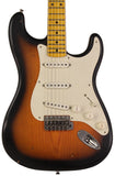 Nash S57 Guitar, 2-Tone Burst, Light Aging