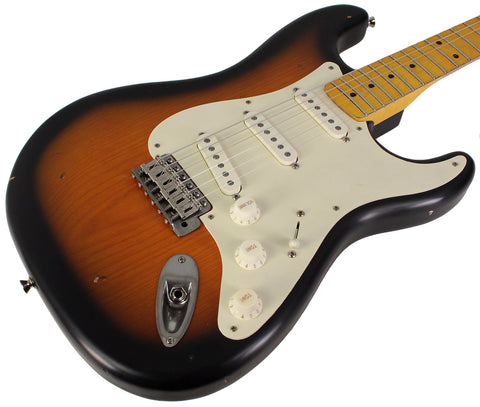 Nash S57 Guitar, 2-Tone Burst, Light Aging