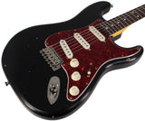 Nash S63 Guitar, Black, Tortoise Shell, Light Aging