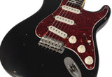 Nash S63 Guitar, Black, Tortoise Shell, Light Aging