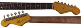 Nash S63 Guitar, Black, Tortoise Shell, Light Aging