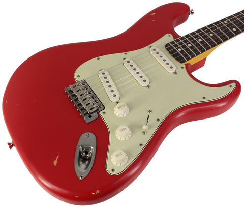 Nash S63 Guitar, Dakota Red, Light Aging