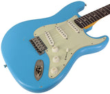 Nash S63 Guitar, Daphne Blue, Light Aging