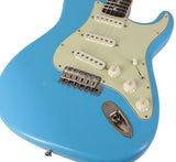 Nash S63 Guitar, Daphne Blue, Light Aging