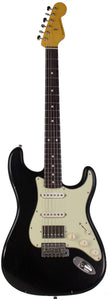 Nash S63 Guitar, Black, HSS, Light Aging