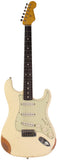 Nash S63 Guitar, Aged Olympic White, Medium Aging