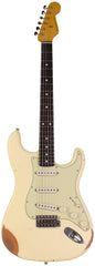 Nash S63 Guitar, Aged Olympic White, Medium Aging