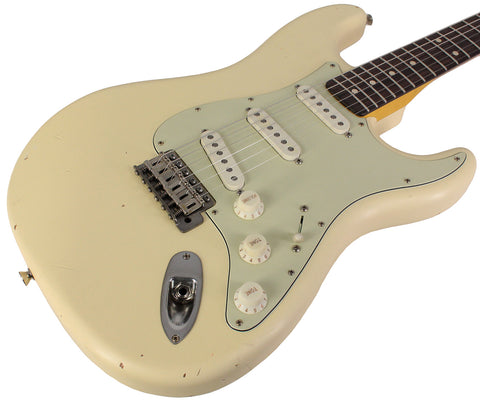 Nash S63 Guitar, Aged Olympic White, Light Aging