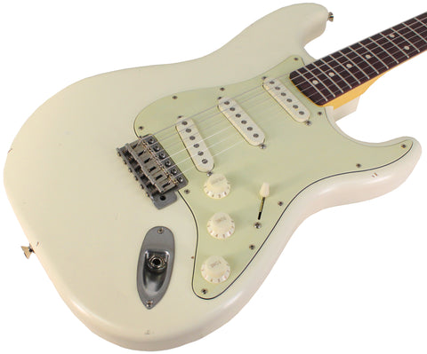 Nash S63 Guitar, Olympic White, Light Aging - Humbucker Music