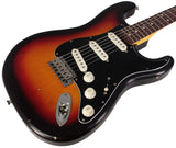 Nash S63 Guitar, 3-Tone Sunburst, Light Aging