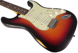 Nash S63 Guitar, 3-Tone Sunburst, Light Aging