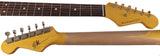 Nash S63 Guitar, 3-Tone Sunburst, Light Aging