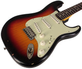 Nash S63 Guitar, 3-Tone Sunburst, Light Aging