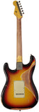 Nash S63 Guitar, 3-Tone Sunburst, Heavy Aging - Humbucker Music