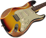 Nash S63 Guitar, 3-Tone Sunburst, Heavy Aging - Humbucker Music