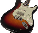 Nash S63 Guitar, 3 Tone Sunburst, HSS, Light Aging - Humbucker Music
