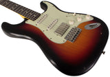Nash S63 Guitar, 3 Tone Sunburst, HSS, Light Aging - Humbucker Music