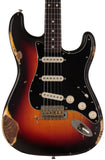 Nash S63 Guitar, 3-Tone Sunburst, Heavy Aging - Humbucker Music