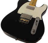 Nash T2HB Guitar, Black, Lollar Imperials, Light Aging - Humbucker Music